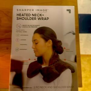 Sharper Image Heated Neck and Shoulder Wrap